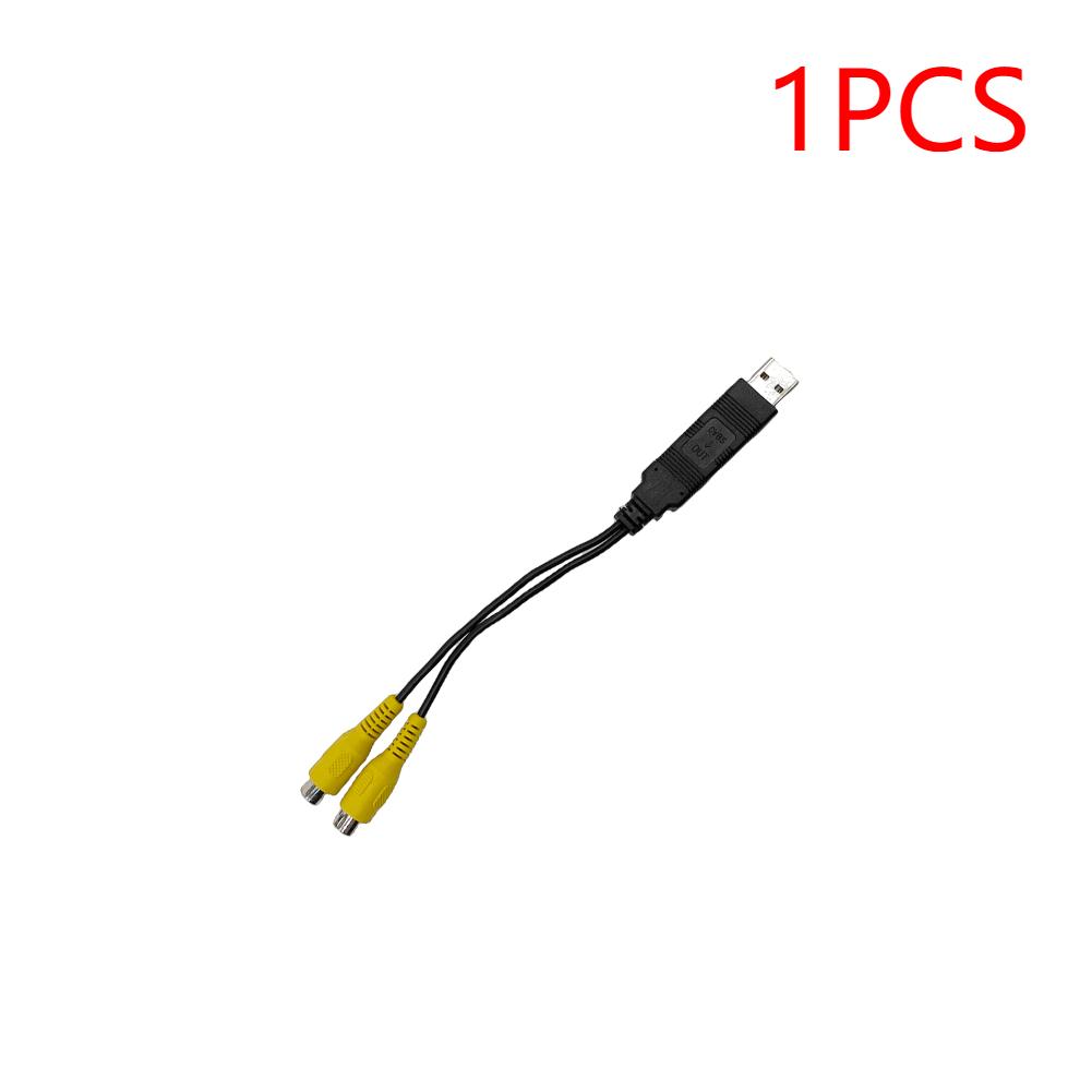 

1-5 шт. USB-CVBS видеовыход адаптер USB-CVBS RCA видеовыход кабель для Android мультимедийный плеер автомобильный радиоприемник аксессуары