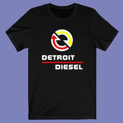 Detroit Diesel Power Racing Men's Black T-shirt S-4XL Unisex T-Shirt