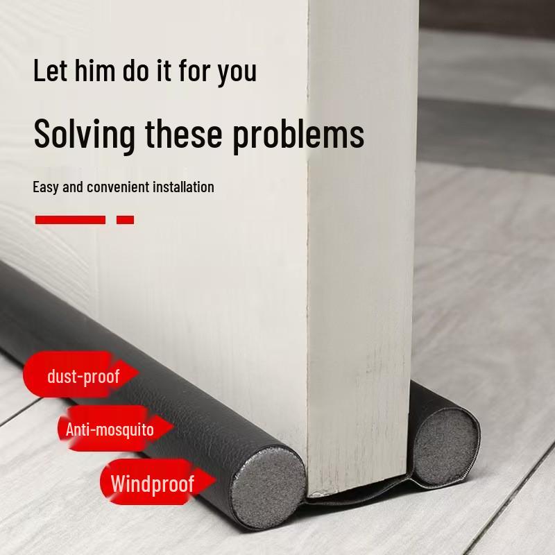 Door Bottom Seal Strip: Soundproof, Windproof, Insect-Proof, Noise-Blocking, Cockroach-Resistant Insulation for Bedrooms