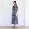 Thursday Island Women Flower Border Mix Long Dress T264mop291w