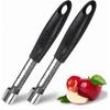 2PCS Apple Cupcake Corer Fruit Vegetable Core Remover Stainless Steel Apple Remover Household Kitchen Tool for Fuji Pears