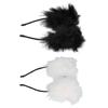 Künstliches Pelziges Katzenohren Stirnband Damen Kopfschmuck Haarband für Party Cosplay Alltag