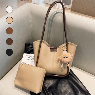 Beliebte Taschen Damen Neue Retro Große Kapazität Weiches Leder Pendler Umhängetasche Mode Tasche