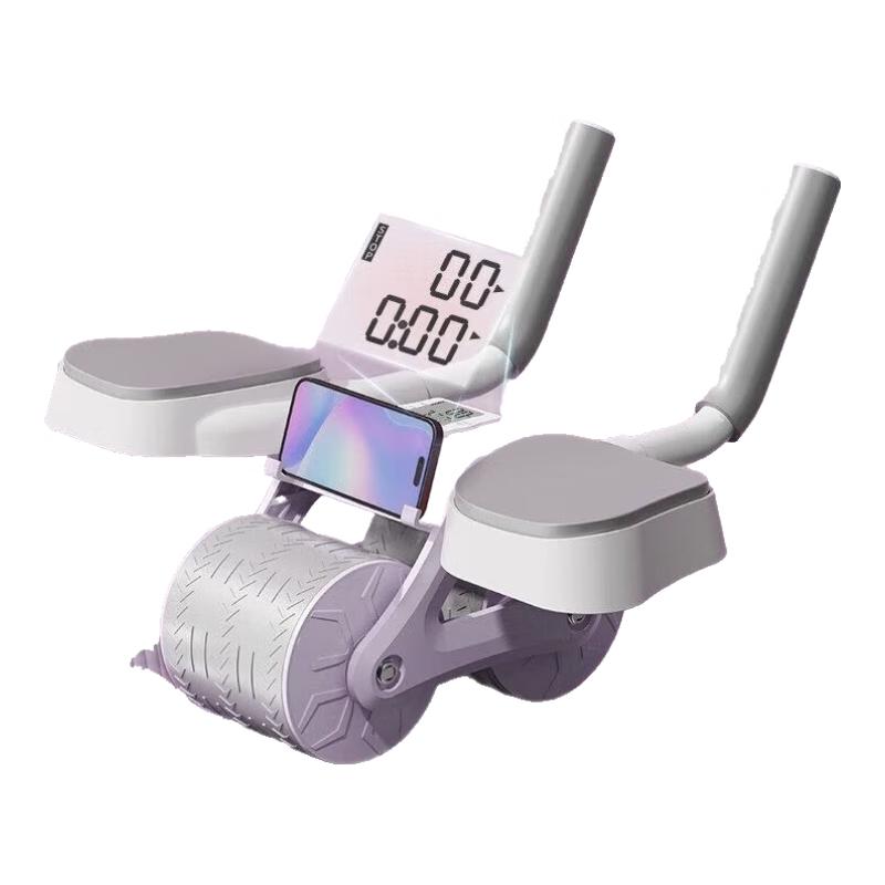 Smart Automatic Rebound Ab Roller with Elbow Support