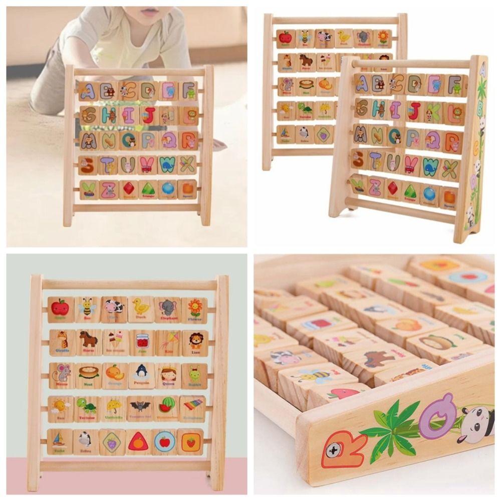Arithmetic Letter Cognitive Toy English Alphabet Early Education Board  Children's Toy