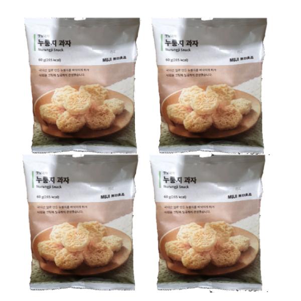 MUJI Roasted Rice Cracker 60g x 4P