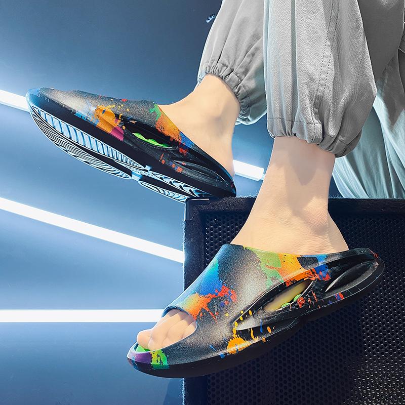 Summer Non-slip Wear-resistant Breathable Casual Sandals and Slippers Fashion Lightweight EVA Slippers Beach Shoes
