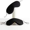 Blackout Sleep Mask with Adjustable Strap Dual-Sided Cooling Warming Fabric Eye Mask for Fatigue Relief Comfortable Eye Cover for Travel Home Office