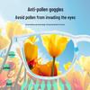 Lightweight and Stylish TR90 Large-frame Glasses with Anti-blue Light, Anti-fog, Anti-pollen, and UV Protection for Myopia.