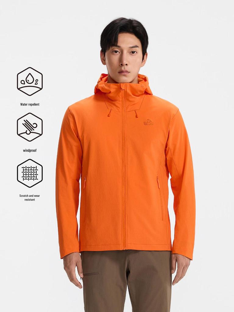PELLIOT Men's CORDURA Windproof Softshell Jacket