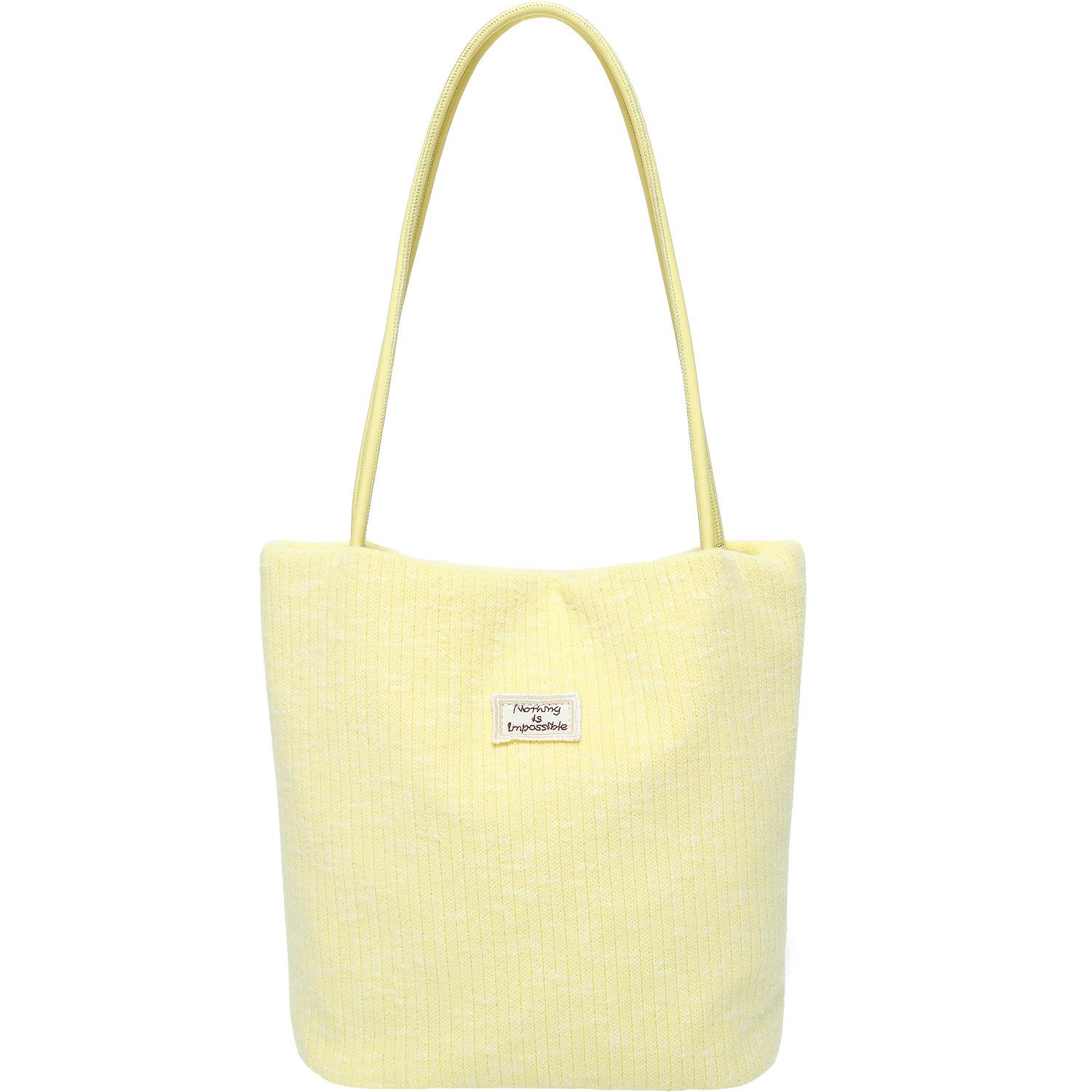 Сумка-ведро, Осенне-зимняя сумка, Сумка подмышку, Модная одноплечевая сумка