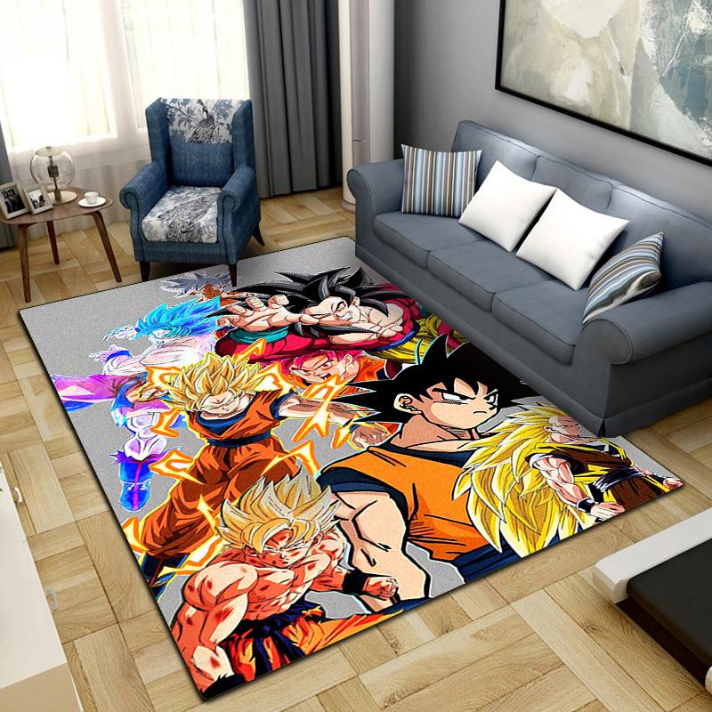Dragon Ball Area Carpet for Living Room Bedroom Home Decor Cool Movie Mat Floor Mat -LXR20