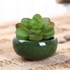 Breathable Succulent Flowerpot Cute Plants Planter Ice-Crack Glaze Ceramic Flowerpots  Indoor