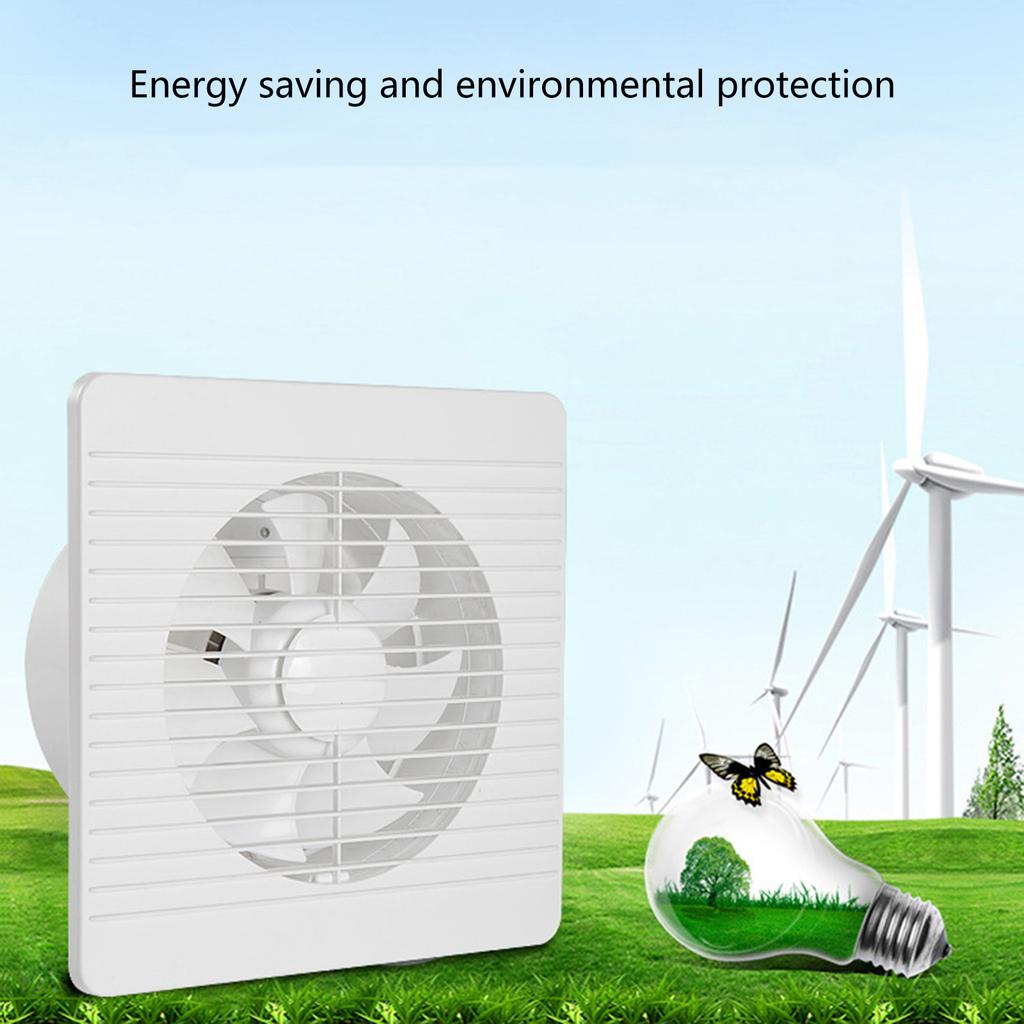 Adjustable Inline Duct Fan Airflow Exhaust Ventilator Inline Duct Extractor Metal for Greenhouses Basements & Garages