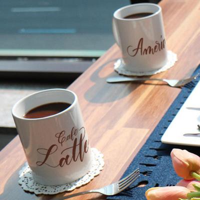 tf473-Design Mug 2p-Americano and Cafe Latte