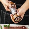 A25F-Adjustable Grinding Spice Mill Set, 1-5Pcs For Kitchen BBQ Use-Salt And Pepper Grinder