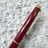 Used WATERMAN Ballpoint Pen Bordeaux Wine Red
