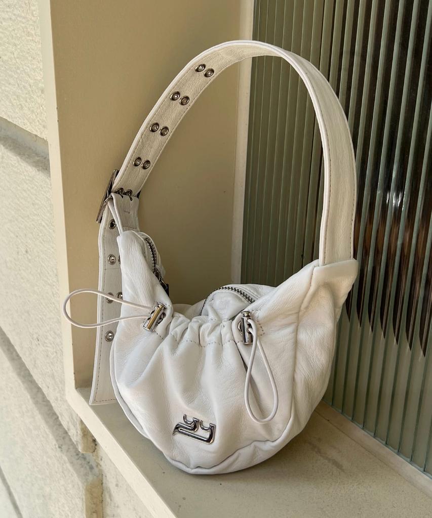 Yieyie Sasha Bag Tote Bag Cloud White