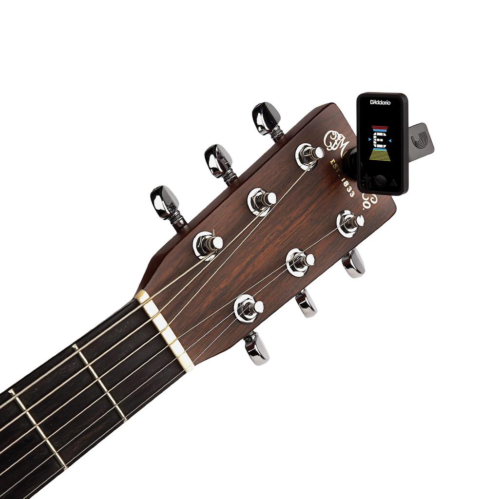 D'Addario Eclipse Tuner Clip-on Chromatic Tuner with Full-Color Display, Black, PW-CT-17BK
