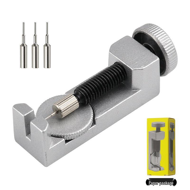 Metal Watch Repair Tool Kit: Opener, Strap Adjuster, Bracelet Link Adjuster, and Strap Remover