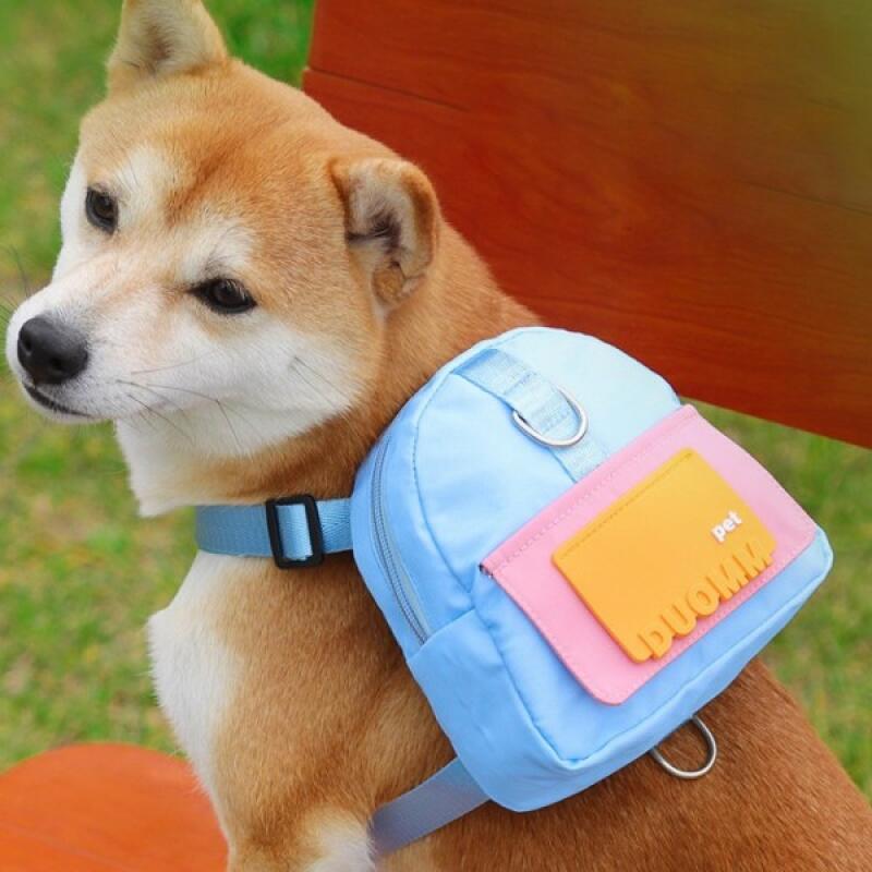 PET Dog Bag Harness Walking Leash 01 Dog Bag-S