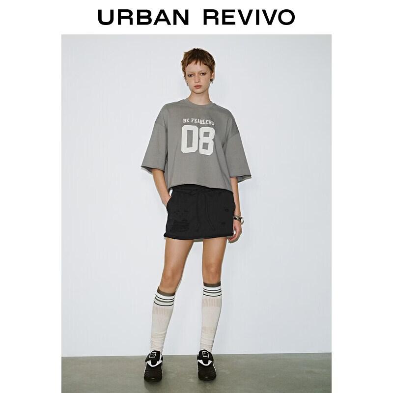 Women s Casual Sporty Print Short Sleeve T-Shirt M