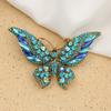SKEDS Luxury Elegant Rhinestone Butterfly Brooches Pins For Women Men Fashion Vintage Wedding Party Jewelry Accessories Gift