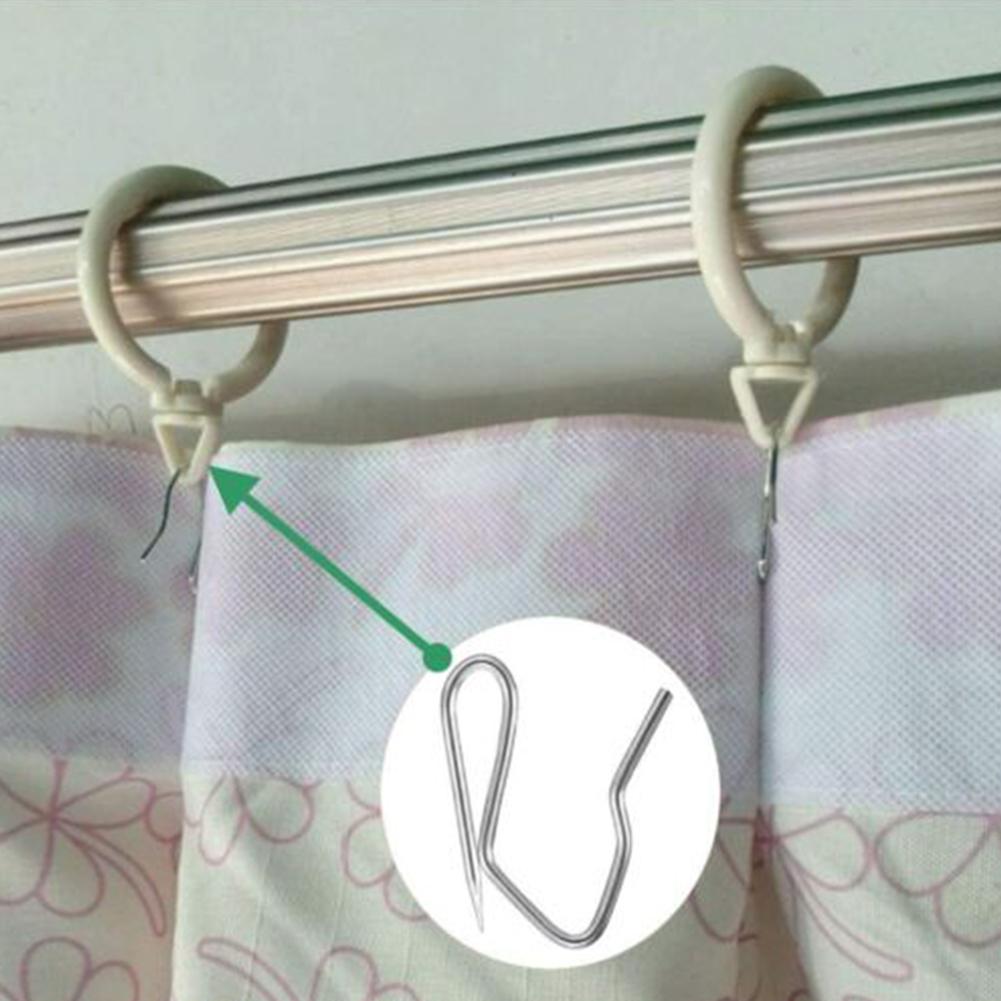 34 Mm Long Hook Metal Pin Pinch Silver Replaceable