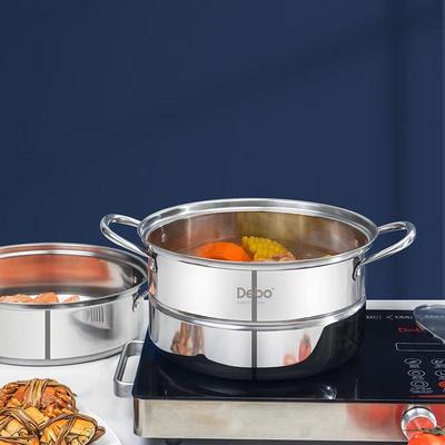 DeBao Madrid Stainless Steel Double Layer Steamer