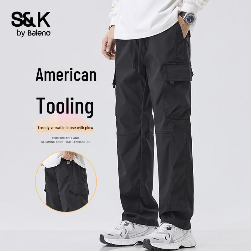 Baleno Men s S&K Series Loose Fit Cargo Casual Pants 3XL