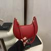 Womens Fashion Pebbled Leather Comfortable Armpit Tote Bag Versatile Underarm Shoulder Purse with Detachable Strap Daily Commute