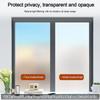 Removable Window Privacy Film Static Cling Window Stickers Frosted Glass Stickers  Glass Windows