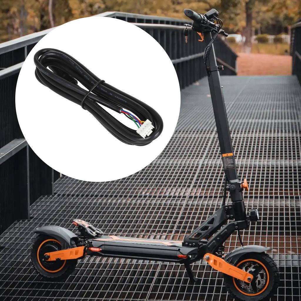 Electromagnetic Shielded Electric Scooter Communication Cable Flexible ABS Construction Enhanced Riding Experience Acces