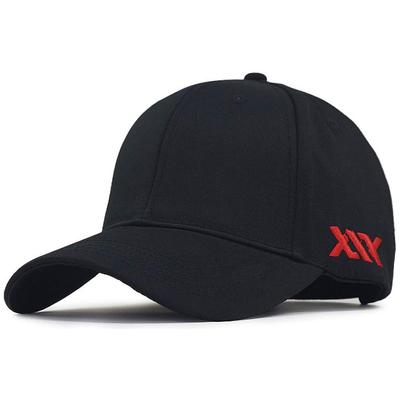 Lopis Grande Taille Profonde Convient Long Soleil XL Noir x Casquette Homme, Visière, 61-69cm, Populaire, Élégant, Cool, Visière, Protection, Grand, (XX Rouge)