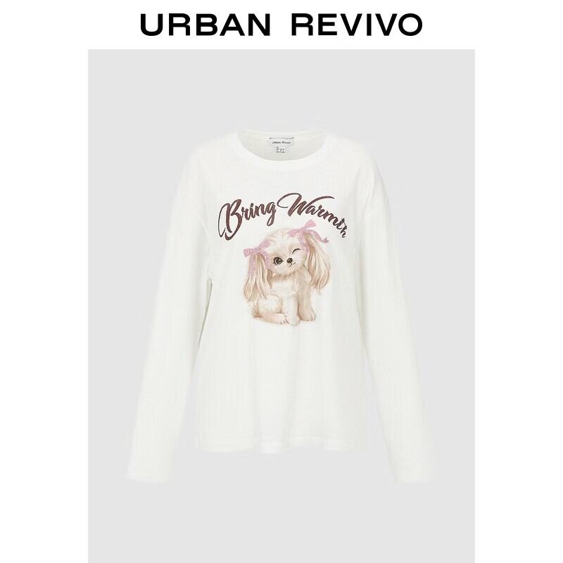 UR2026 Women s Cat Print T-shirt M