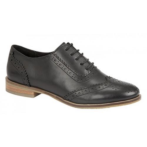 Cipriata Brogue Oxford-skinnsko med snøre for kvinner/damer