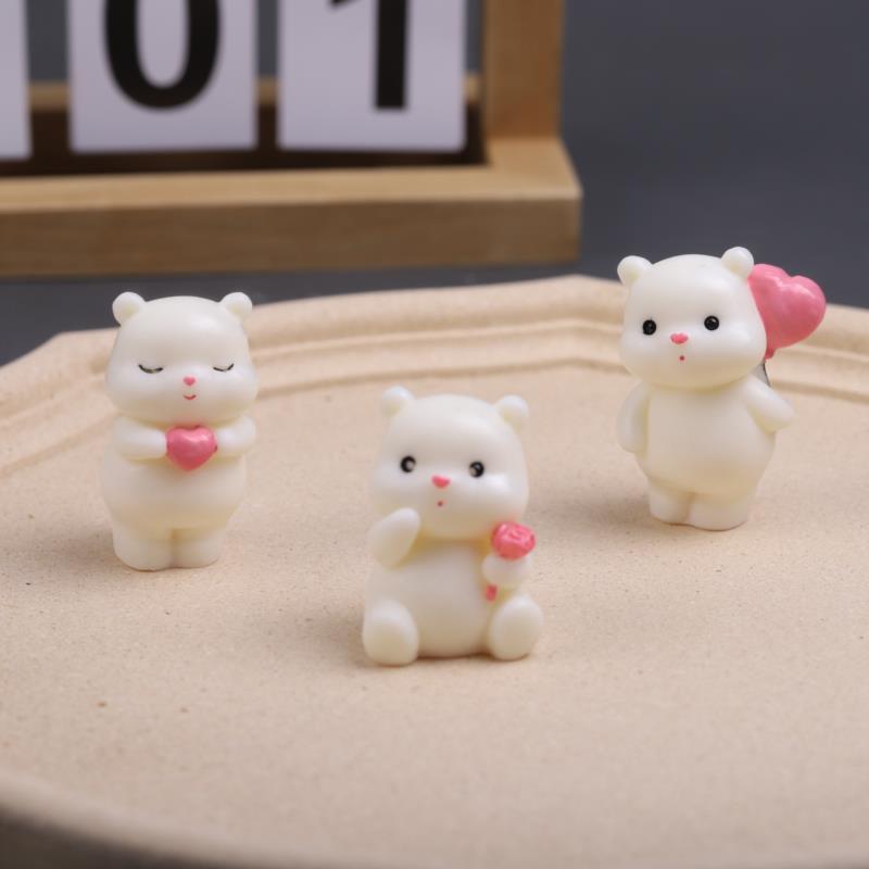 Cute Bear Silicone Mold Mini Bear Mold Candle Making Candle Aromatherapy Mold