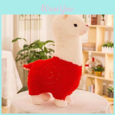 Charming Alpaca Plush Doll Toy Delightfully Crafted As A Small Sheep Stuffed Animal