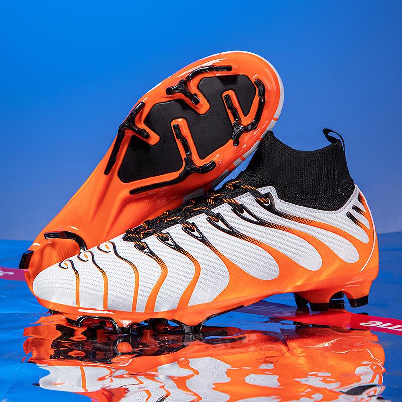 Large Size Lawn Game Student Crush Teen Men's Sneakers Nails Training Spikes Soccer Shoes