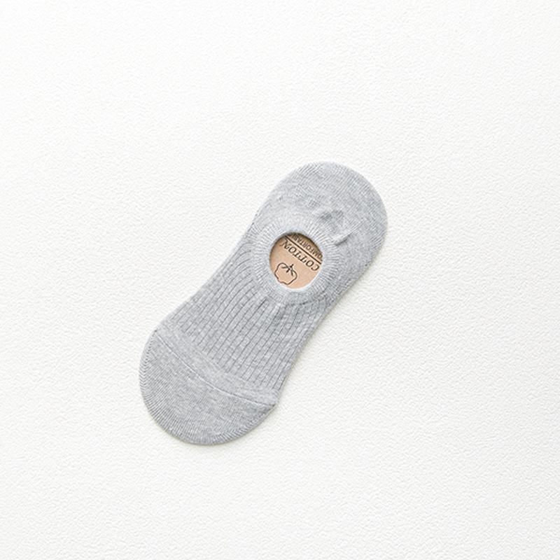 10 Pairs Invisible Summer Sporty Casual Anti-slip Women Short Socks Low Cut Boat Socks Cotton Material Seamless Young Teenagers