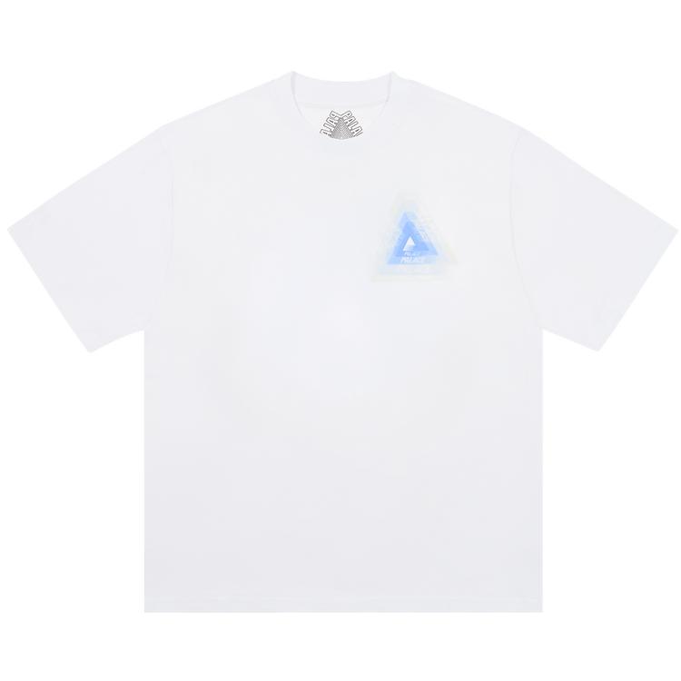 

Palace Футболка с трехцветным принтом, белая, унисекс, топы P27TS303 L