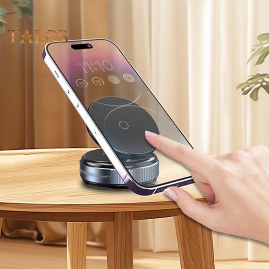 Supporto per Telefono Alta Stabilità Anti-Vibrazione Facile Installazione Ventosa Forte Adsorbimento Magnetico Staffa Supporto per Telefono da Auto