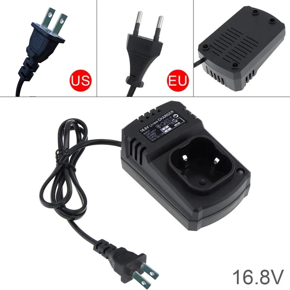 16.8V DC US/EU Li-ion Rechargeable Charger Support 110-240V For Electrical Drill Screwdriver Lithium Battery Adapter Power Tool