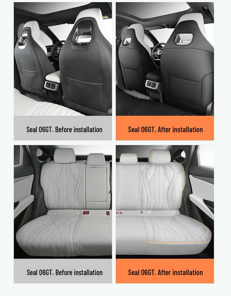 2026 BYD Seal 06 GT Leather Seat Covers - Full Coverage, Four Seasons Car Seat Cushions