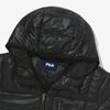 Fila Men S gloSSy ripStop Lightweight Hooded Down Jacket