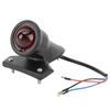 Universal Motorcycles Plating Retro Taillights Tail Brake light Lamp Black SLJ W042B