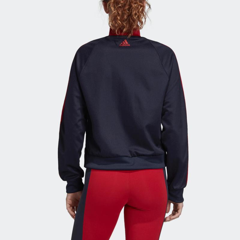 Adidas Sportswear ID 3-Stripes Snap Track Jacket Women Legend Ink DZ8677