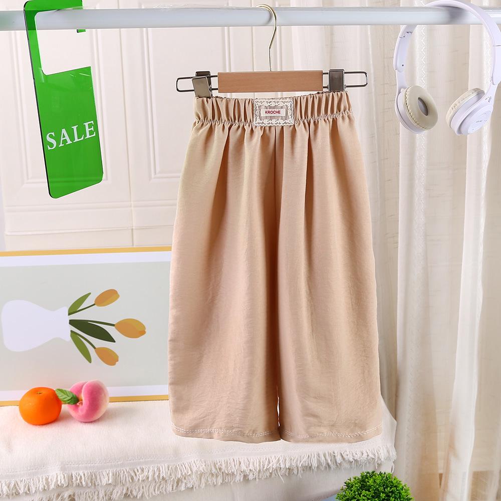 

Летние детские брюки от комаров с широкими штанинами - Легкие, длинные, свободного кроя для мальчиков и девочек 80 cm