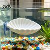 Suction Cup Fish Bed Betta Hammock Shell, with Cup, Resting Comfort Platform, Aquarium Accessory for Sleeping Hiding Playing