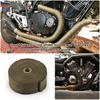 5M Roll Fiberglass Heat Shield Motorcycle Exhaust Header Pipe Heat Wrap Tape Thermal Protection Exhaust Pipe Insulate